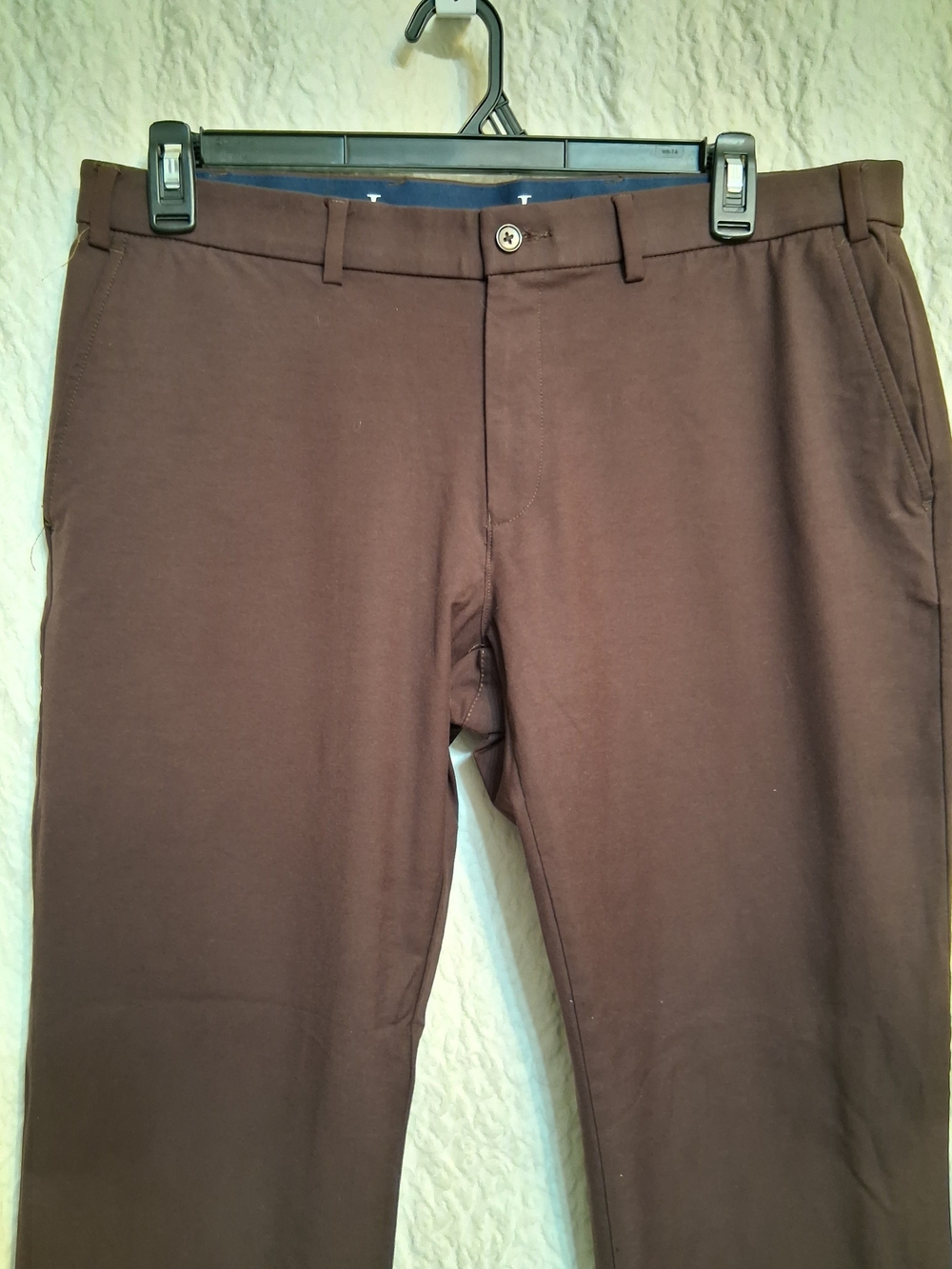 Lauren Ralph Lauren Brown Men's Chinos, Black Label - Picture 2 of 5